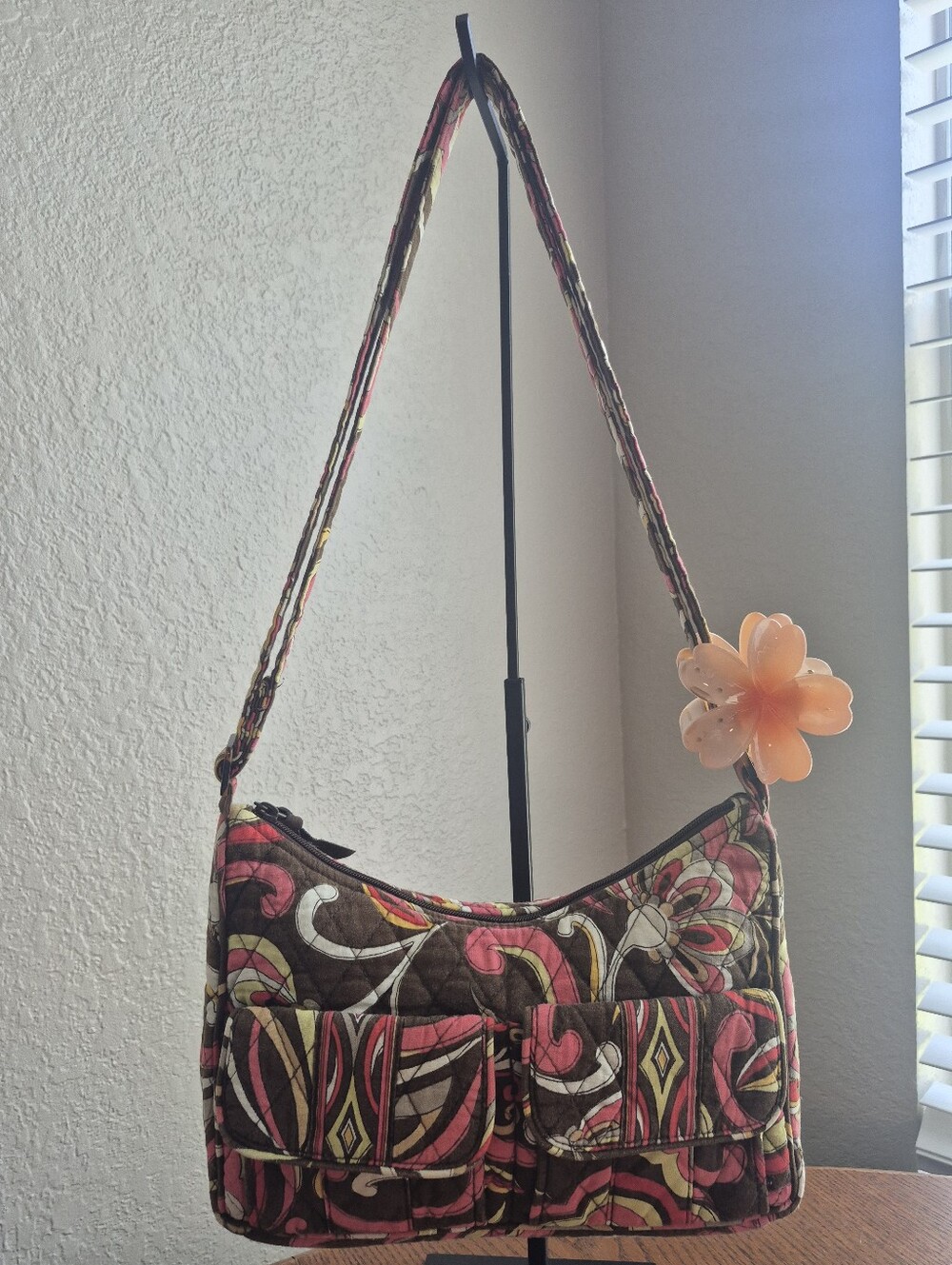 Vera Bradley Puccini Libby Crossbody & Shoulder Bag (2008) - Picture 4 of 5